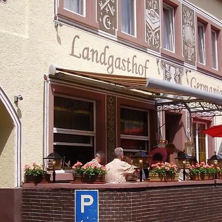 Landgasthof Germania 乡村民宿 吕德斯海姆